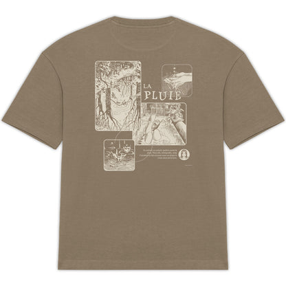 Rainy Day T-Shirt Green - dos_0
