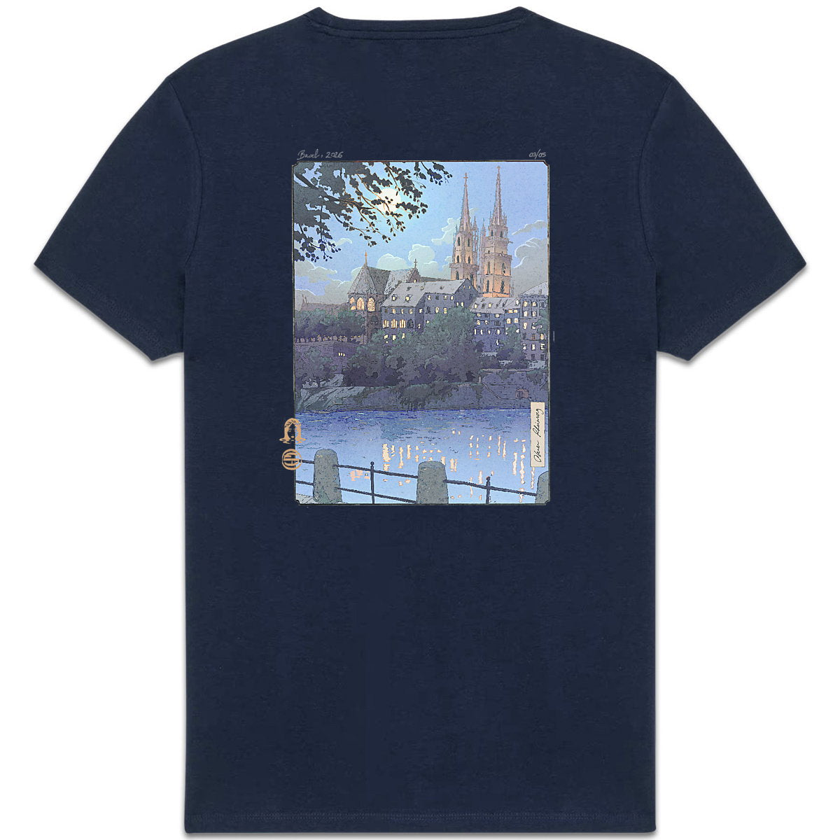 Basel - Thick unisex T-Shirt - dos_1