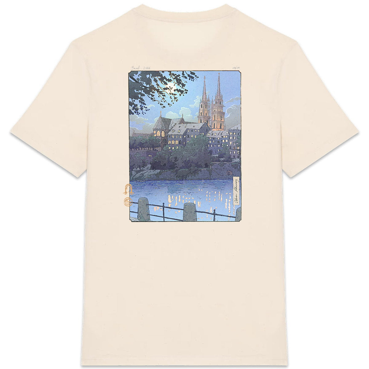 Basel - Thick unisex T-Shirt - dos_2