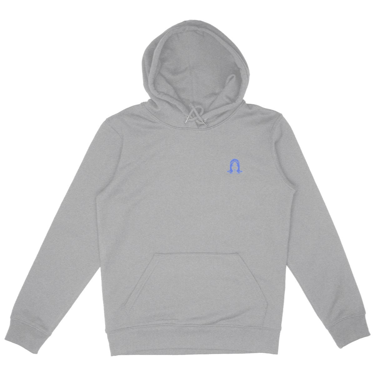 Thick Unisexe Hoodie - Cursive Shrimps - face_gris