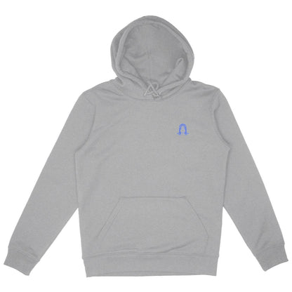 Thick Unisexe Hoodie - Cursive Shrimps - face_gris