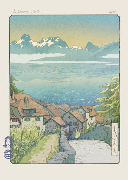 Lavaux - Thick Unisex Fit T-Shirt