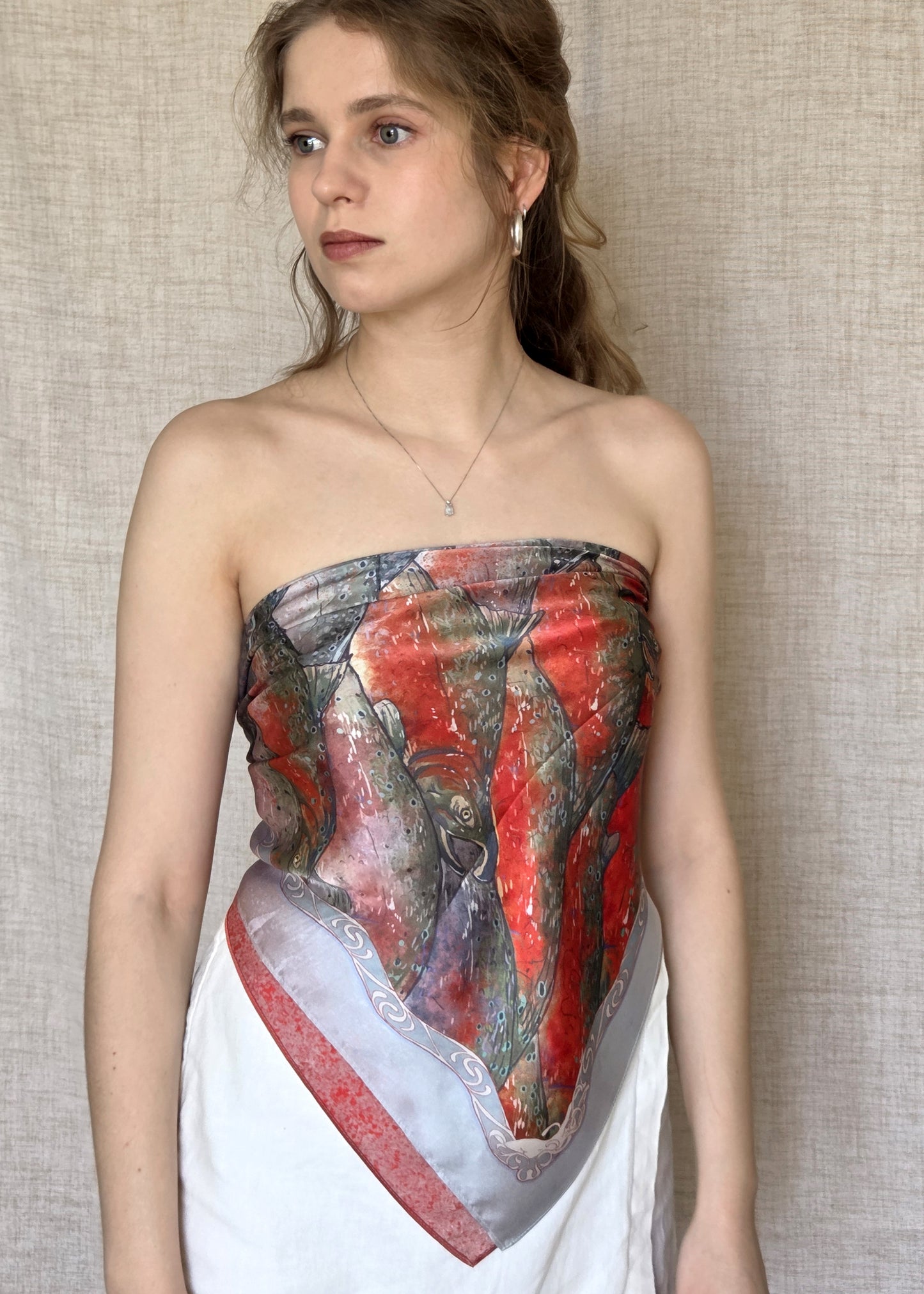 Le Dernier Voyage — Foulard en soie en édition limitée