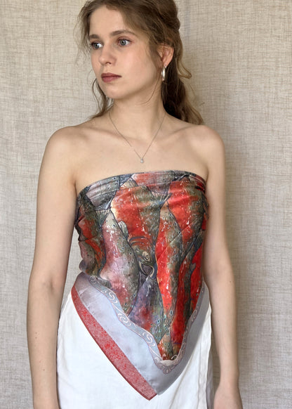 Le Dernier Voyage — Foulard en soie en édition limitée